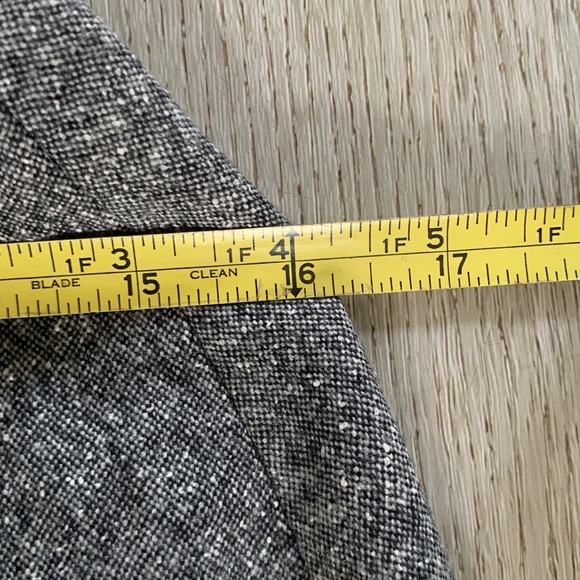 Pendleton‎ Womens Vintage Gray Wool Skirt with Belt - Picture 5 of 8